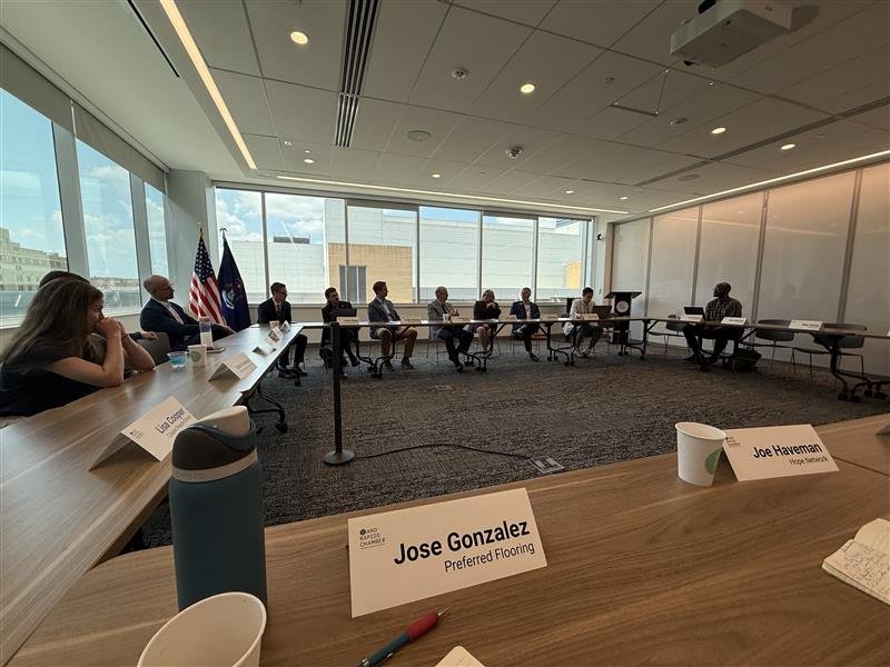 Jose Gonzalez recently attended a roundtable discussion at the Grand Rapids Chamber alongside local leaders and Congressman Tim Walberg—contributing to meaningful conversations around business and community.
#SettingtheStandard #OneInstallatio