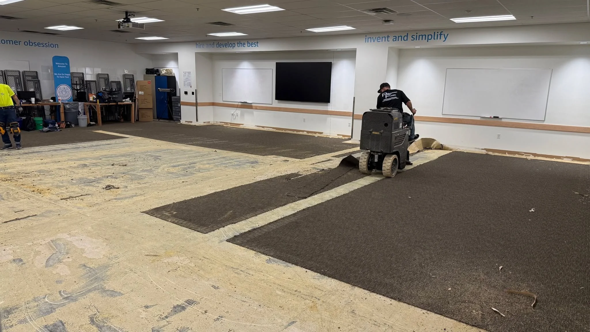 Following up on the training room we shared on Wednesday, here’s another part of the project—showcasing the work that went into creating a clean, finished space.
#PreferredFlooring #CommercialFlooring #ProfessionalFinish #FlooringExperts