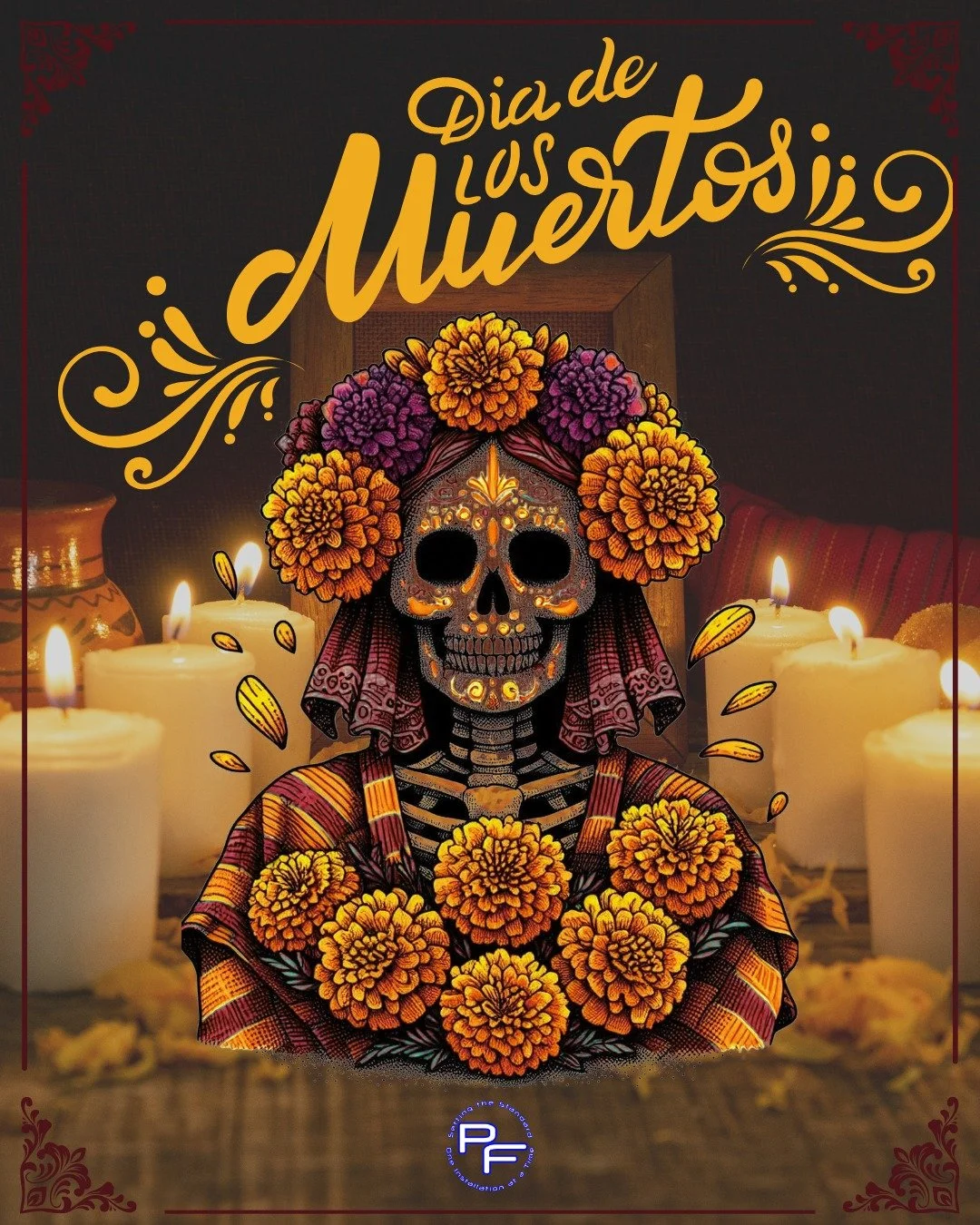 Today, we honor D&iacute;a de los Muertos &mdash; a time to remember and celebrate the lives of those who came before us. 💐 This beautiful tradition reminds us that love and legacy never fade, and that every story lives on through the memories we ke