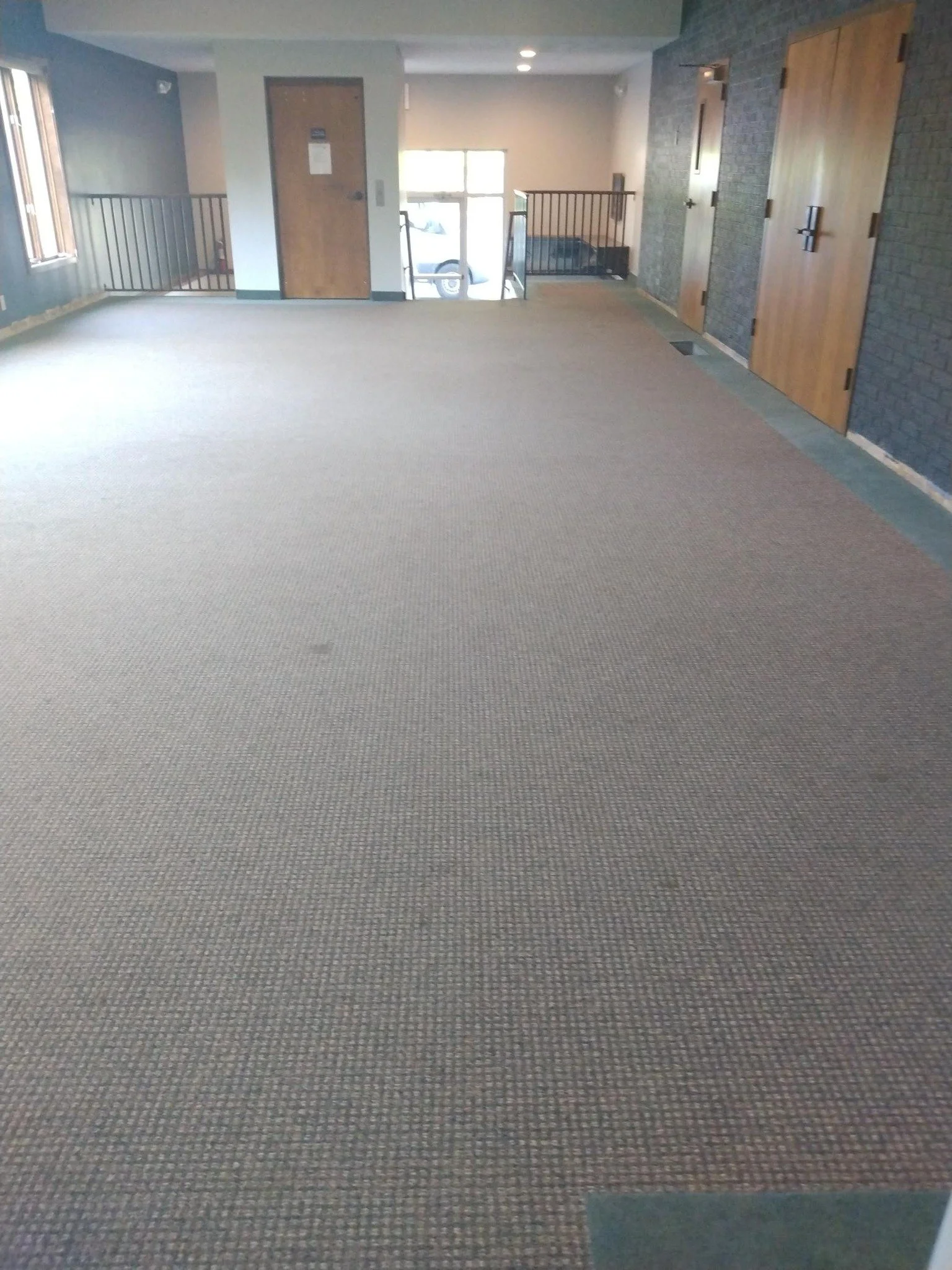 New carpet installed across the main floor, stairs, and bottom level with consistent flow and clean finishes throughout.

#CommercialFlooring #CarpetInstallation #PreferredFlooring #SettingTheStandard #OneInstallationAtATime