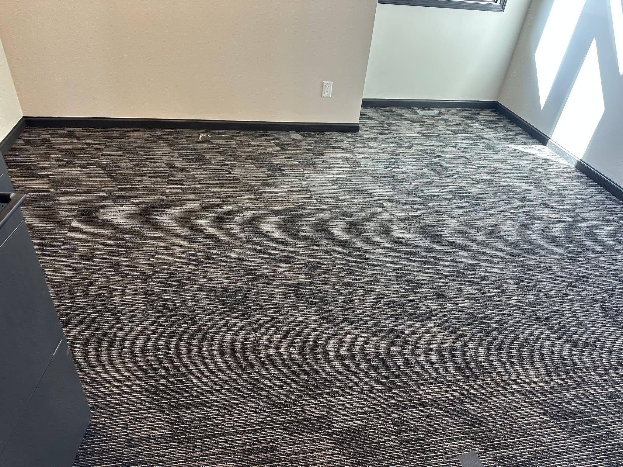 Complete flooring installation across multiple areas, including detailed substrate preparation, LVT, carpet tile, and stair work.

Coordinated execution and targeted repairs delivered a clean, consistent finish throughout the space.

#PreferredFloori