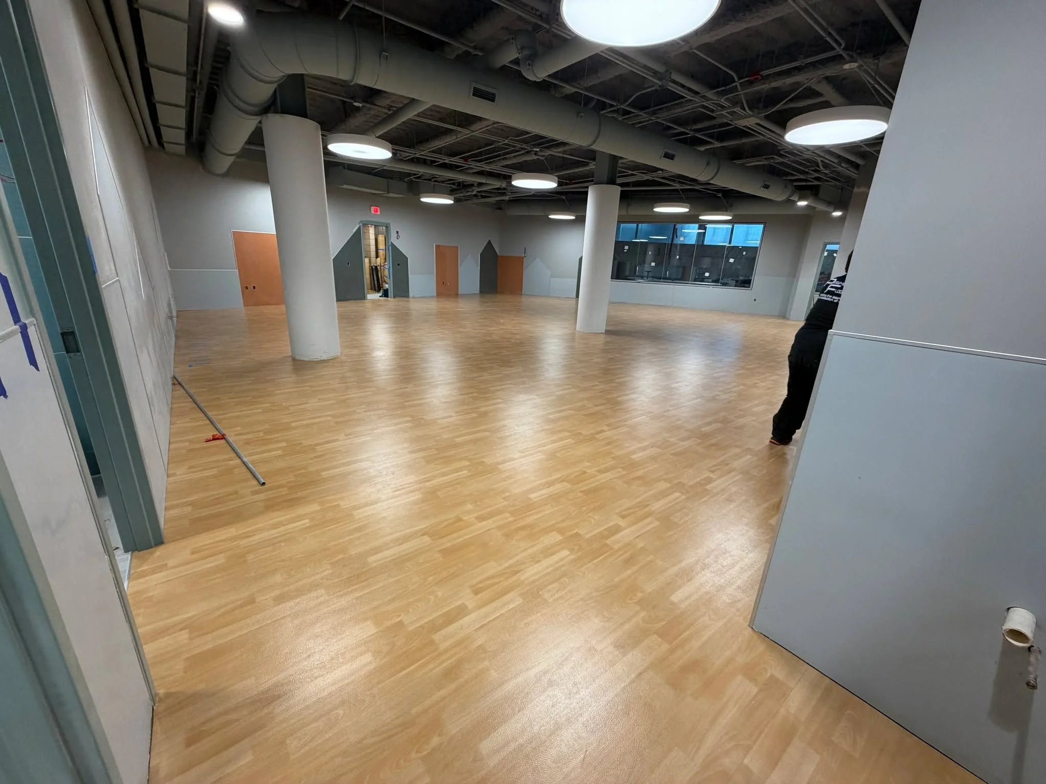 YMCA basement flooring &mdash; finished product.

#CommercialFlooring #FlooringInstallation #FinishedProject #MichiganConstruction #GrandRapidsMI #PreferredFlooring #SettingTheStandard #OneInstallationAtATime