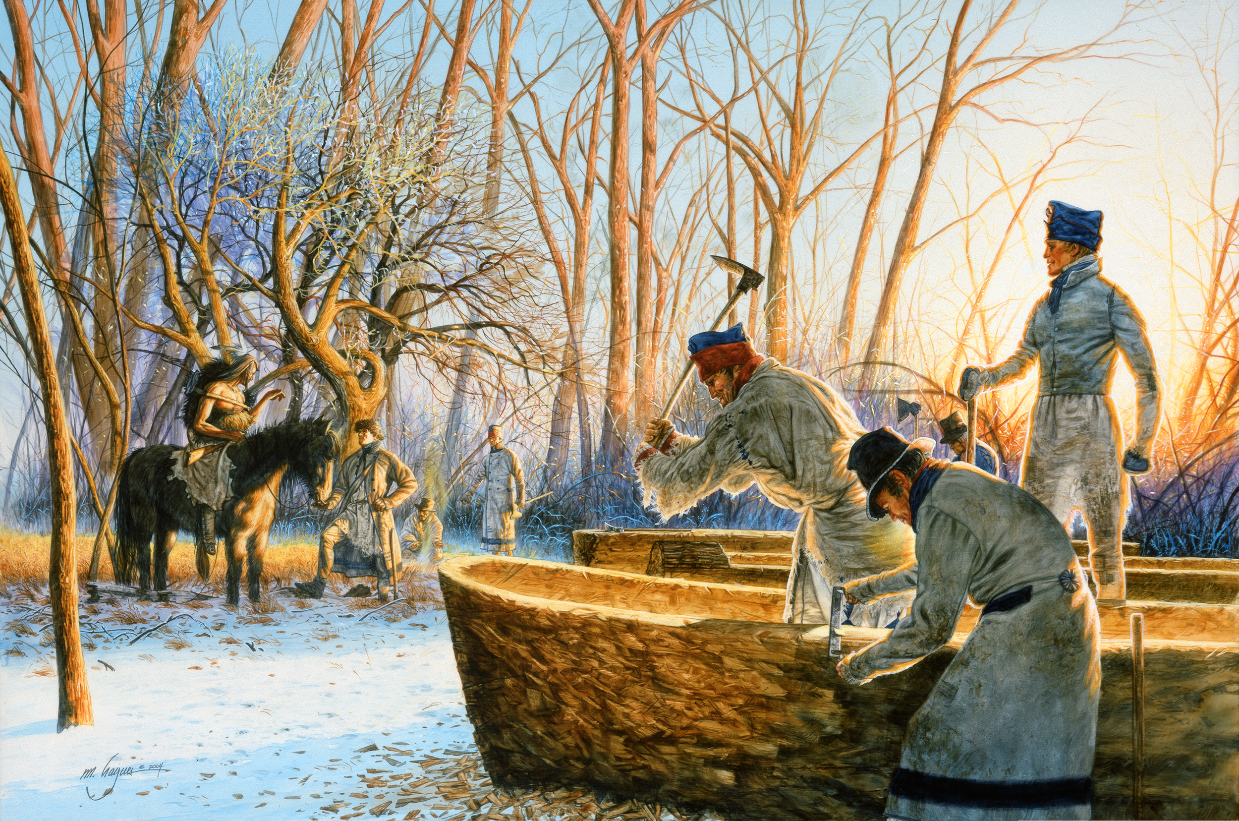 Dawn Among the Cootonwoods, 1805