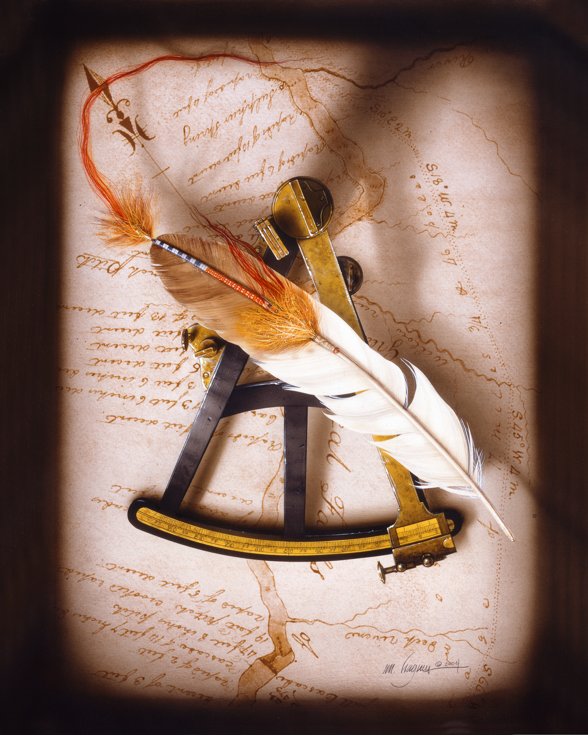 Feather, Octant and Map