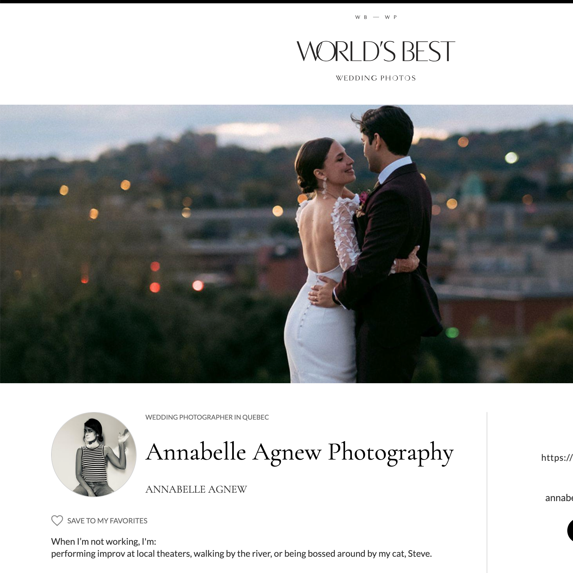 World's Best Wedding Photographers Montreal