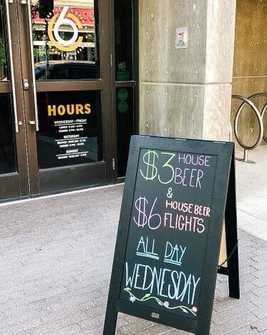 Pssst&hellip;did you know our house beer is just 3 bucks ALL DAY on Wednesdays?! 👀 
Plus our awesome happy hour specials from 2 to 6 🍻
Just what ya need to get ya over the hump of the week! 😉

#humpday #wednesday #alldayhappyhour #happyhour #drink