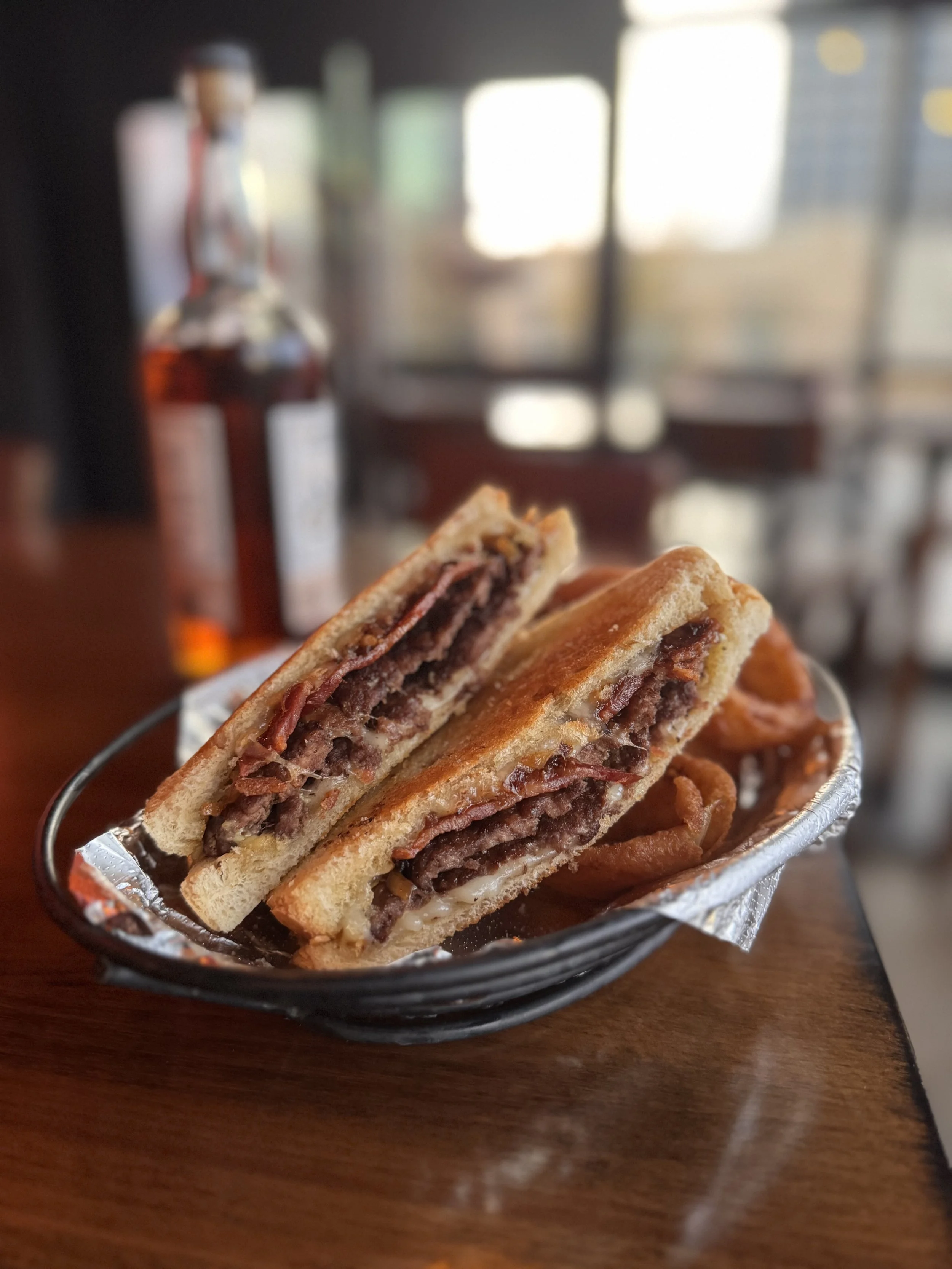Bourbon Butter Patty Melt