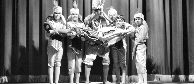 Howard as Aladdin in 1965