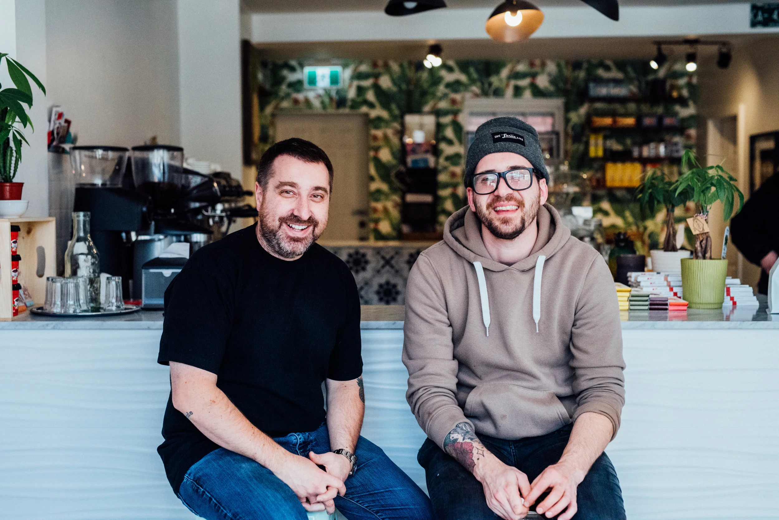 Piero Corrado Ciampoli & Jonathan Geronimo (Cafe Baristello)