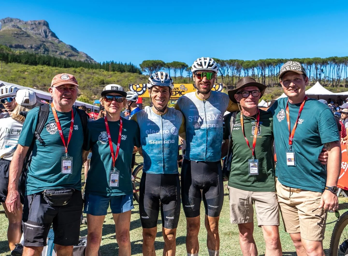 🐼🫶 Thanks to the @alupex.be Belgian Pandas TEAM BEHIND the SCENES for allowing us to do this beautiful sport at the highest level! It&rsquo;s hard to describe what it takes to support a team at a Cape Epic&hellip;. But what I can tell you is that t