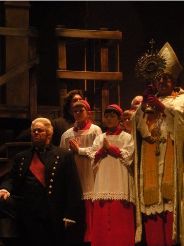 MONSTRANCE: Tosca: production picture