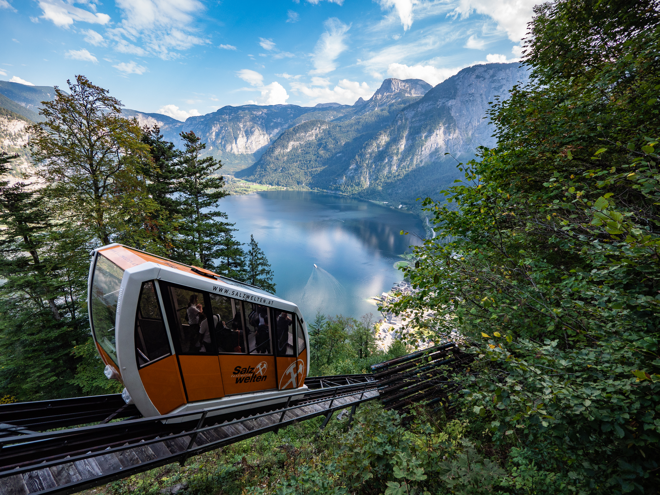 Hallstatt Austria Funicular Railway