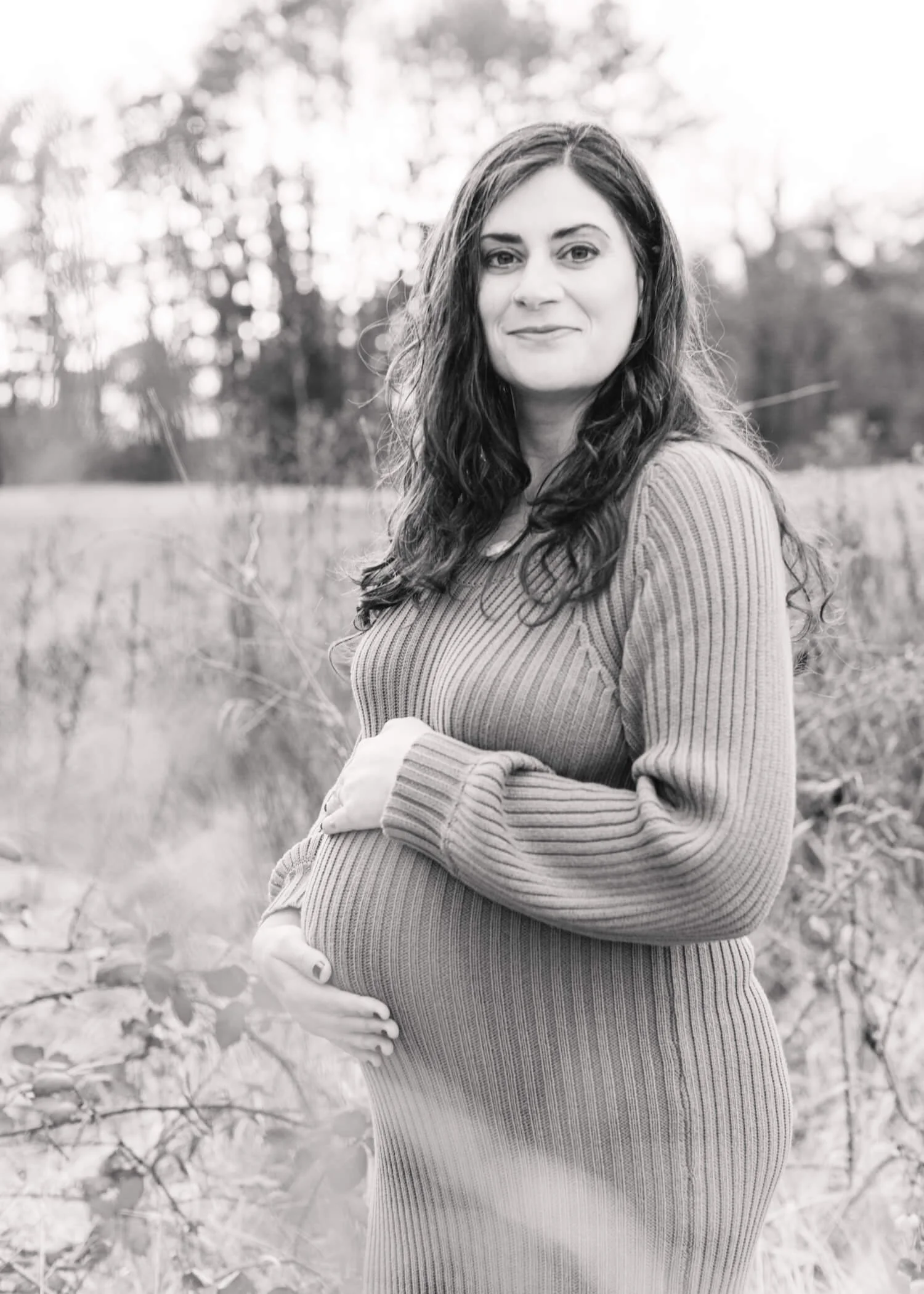 Kim Kimball, somatic coach, pregnant with her son