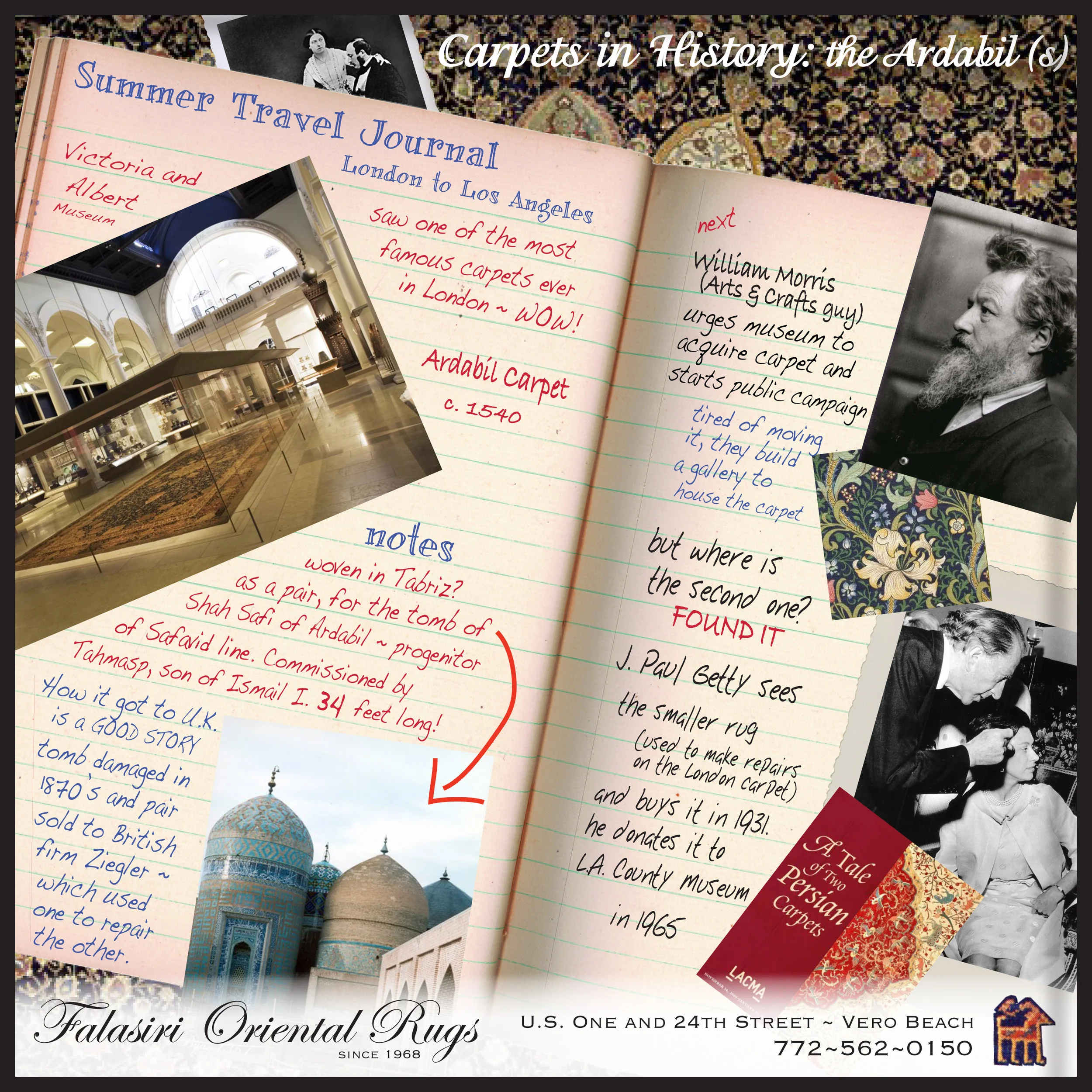 Carpets in History: The Ardabil Carpet