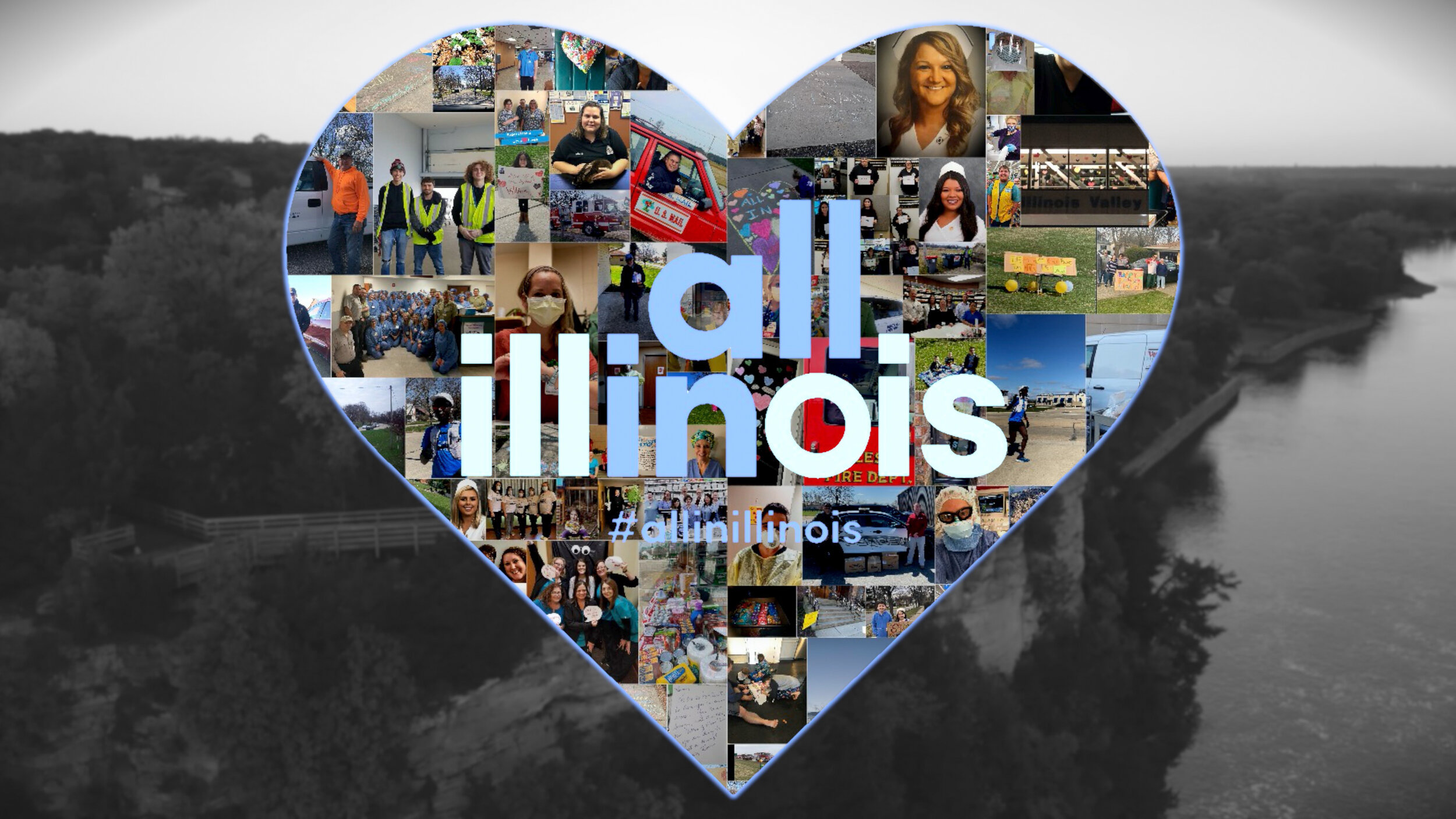 Be 'All In' - Illinois Valley and Starved Rock Country - Stronger Together
