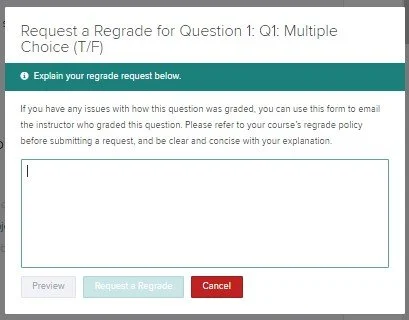Using Gradescope's Regrade Request Feature — CourseLink Documentation ...