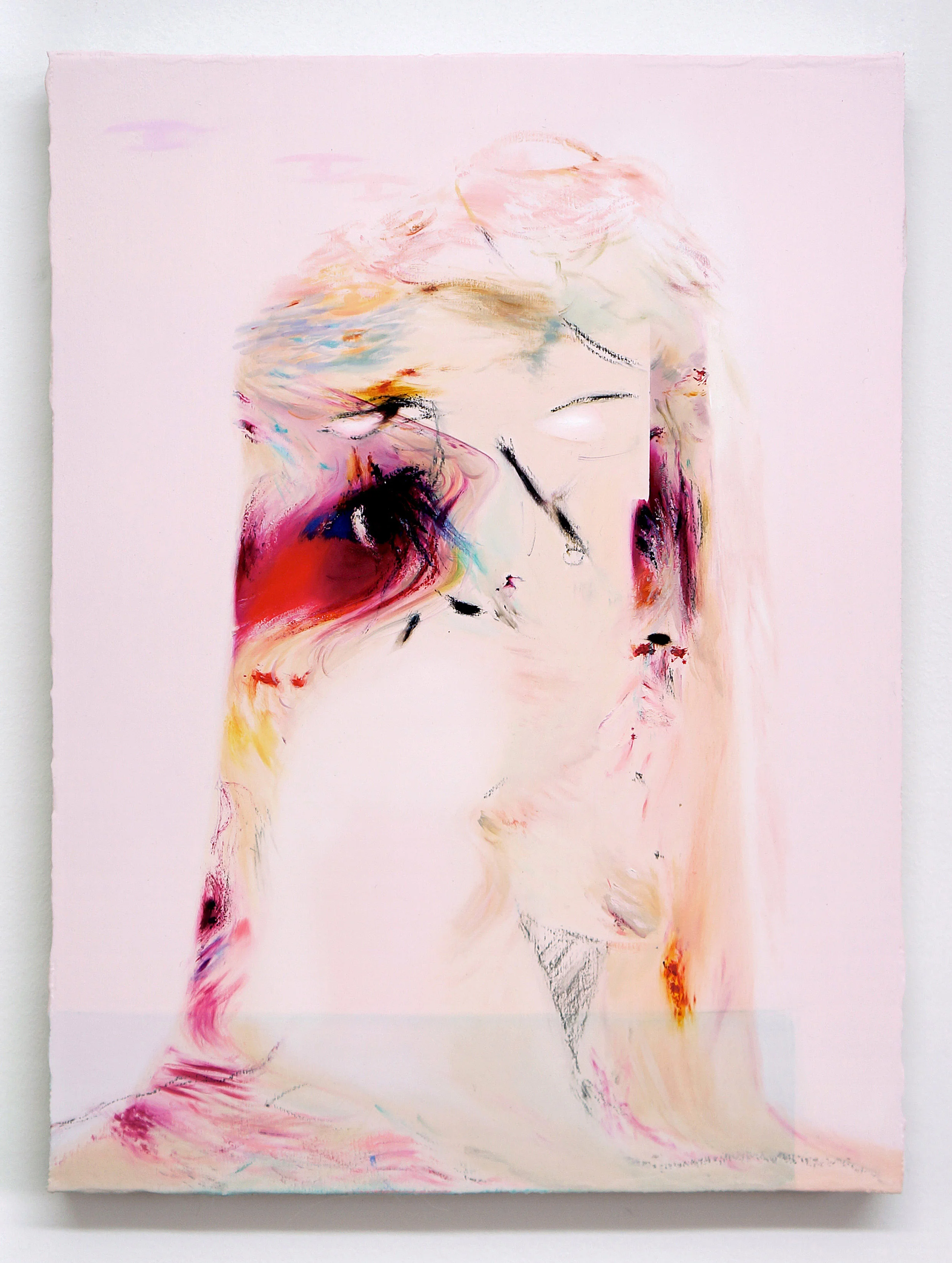 Filament, 2017, oil on linen on panel, 40 x 30cm