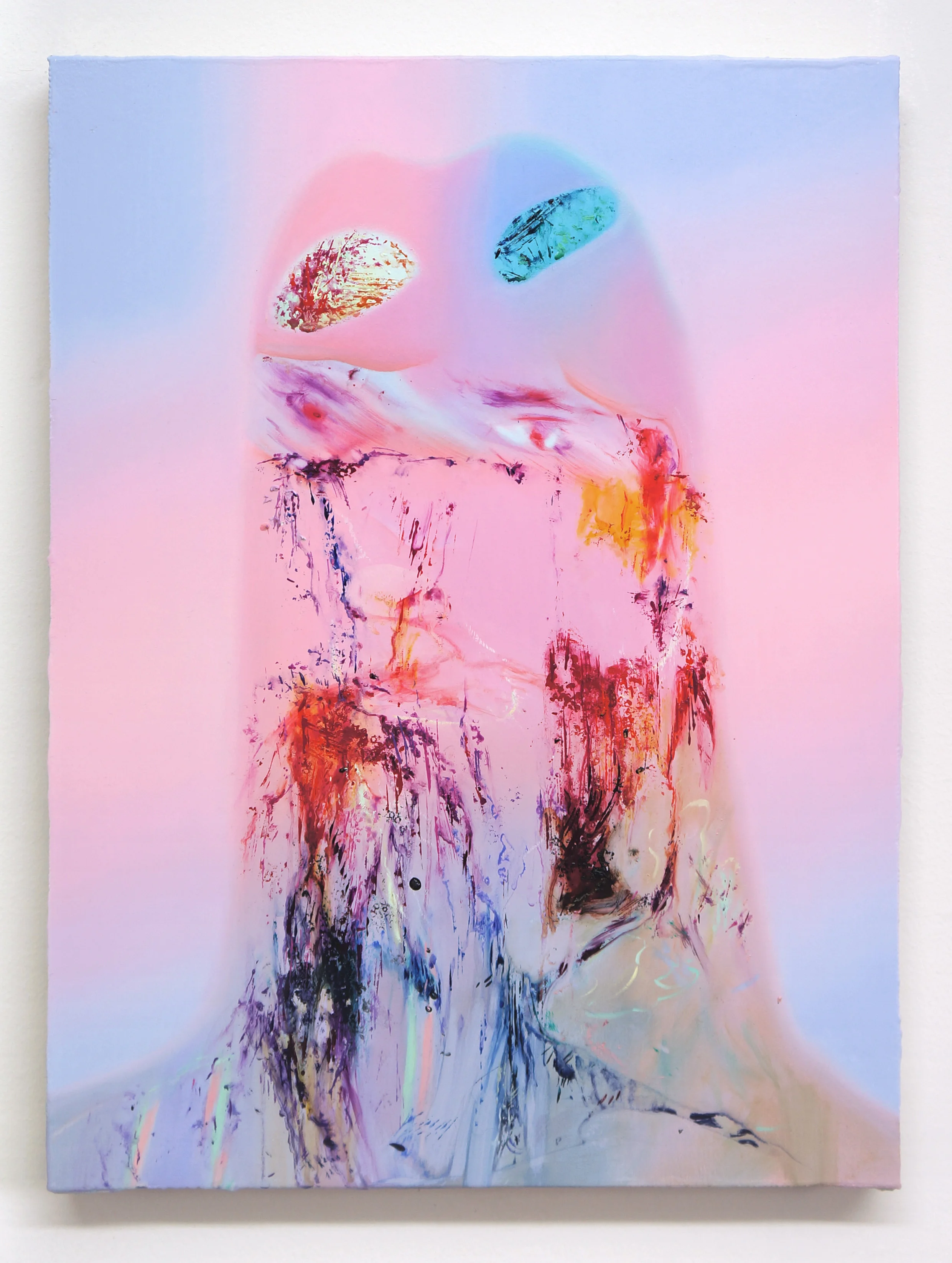 Thought Forms, 2016, oil on linen on panel, 40 x 30cm