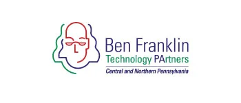 Ben Franklin Technology partners purple and green logo