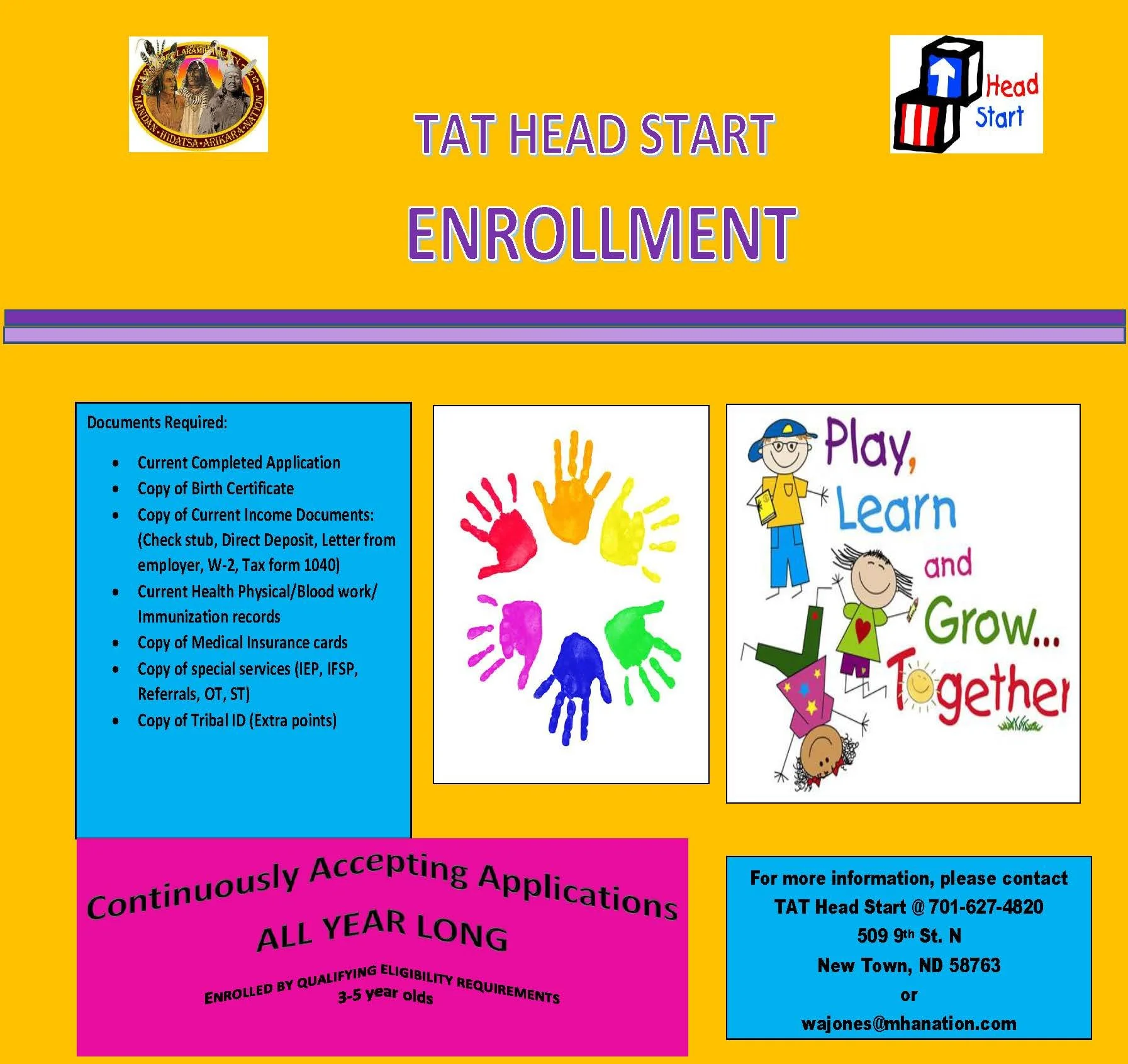 Head Start — MHA Nation