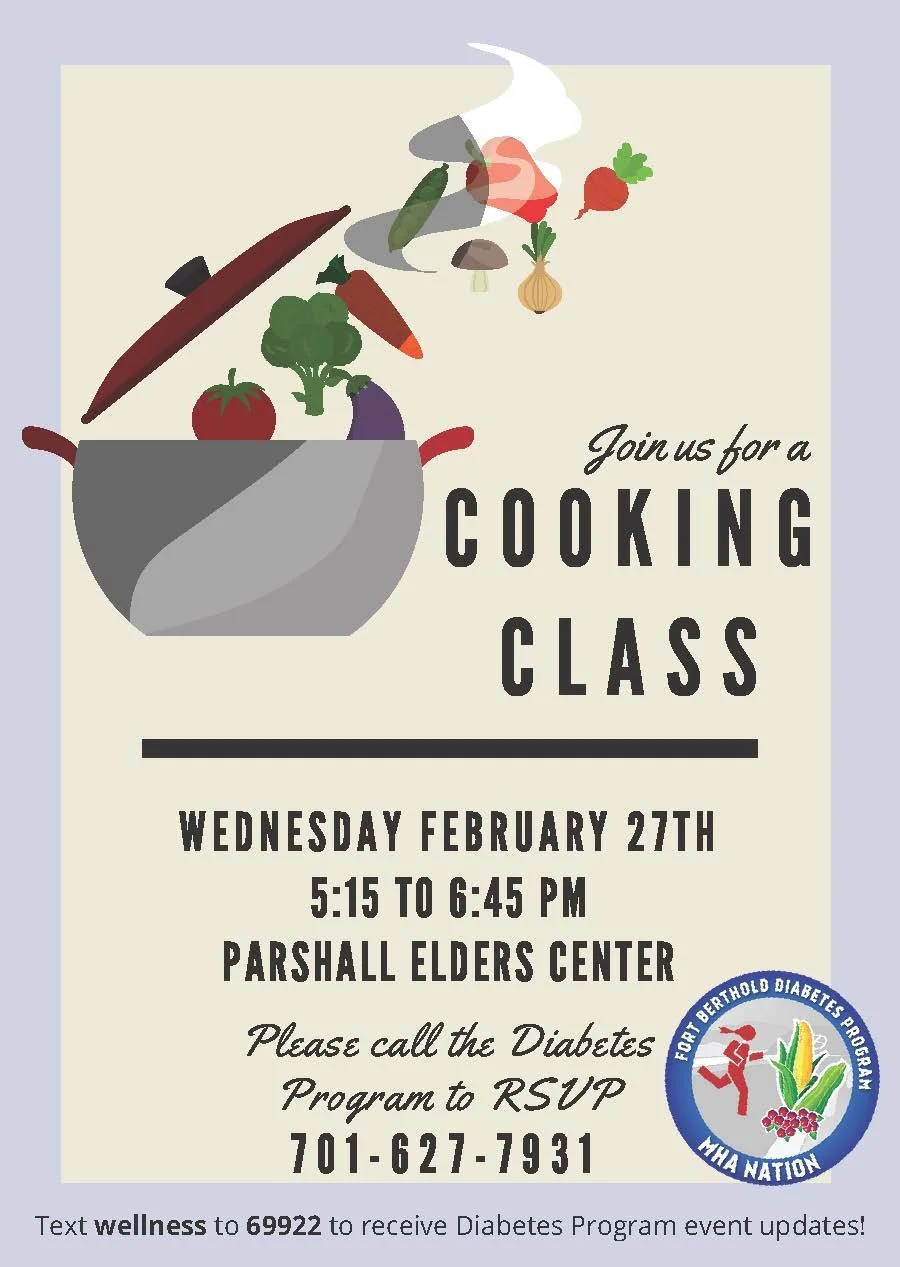 Diabetes Program Cooking Class in Parshall