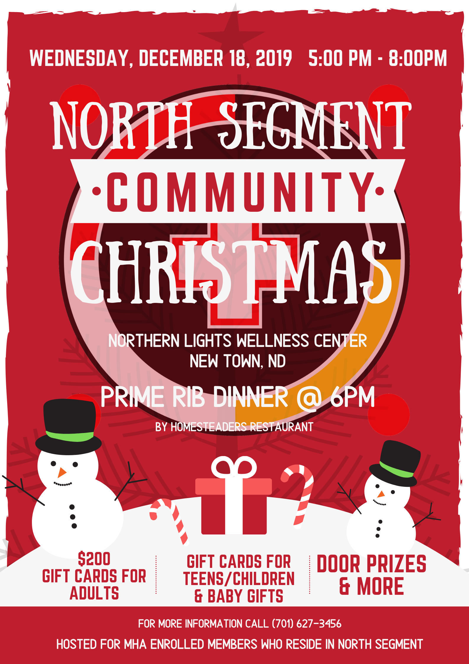 North Segment Community Christmas Party Mha Nation