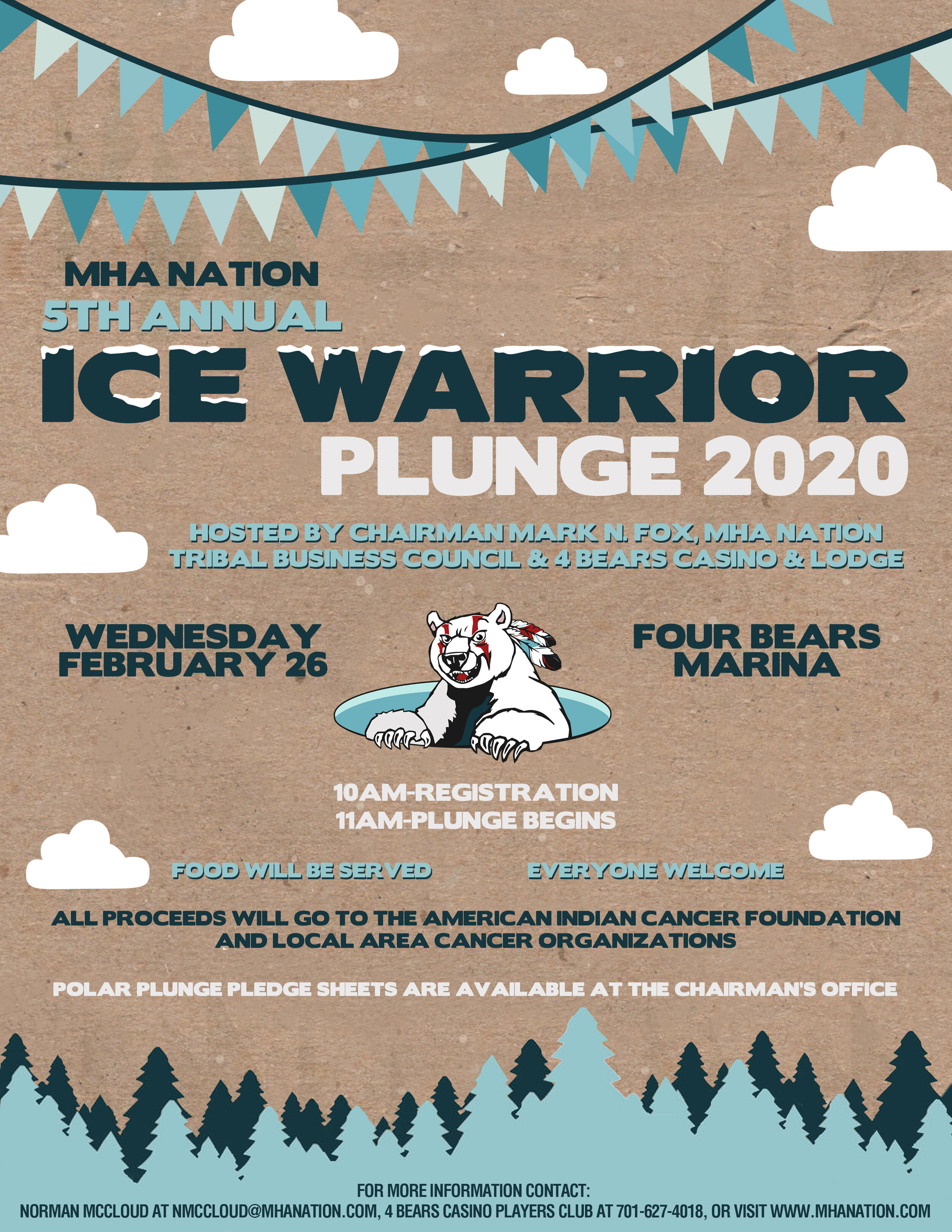 5th Annual MHA Nation Ice Warrior Plunge — MHA Nation