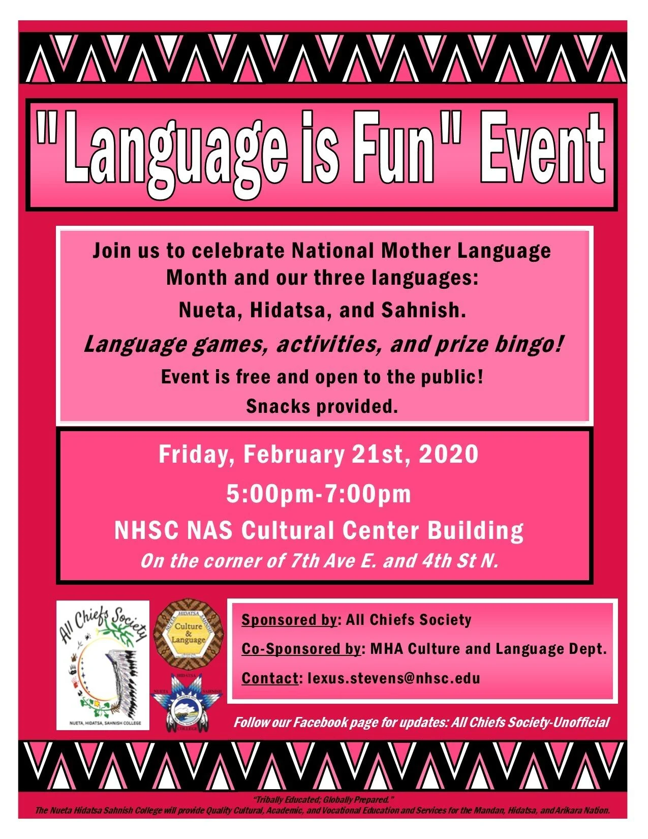 "Language is Fun" Event