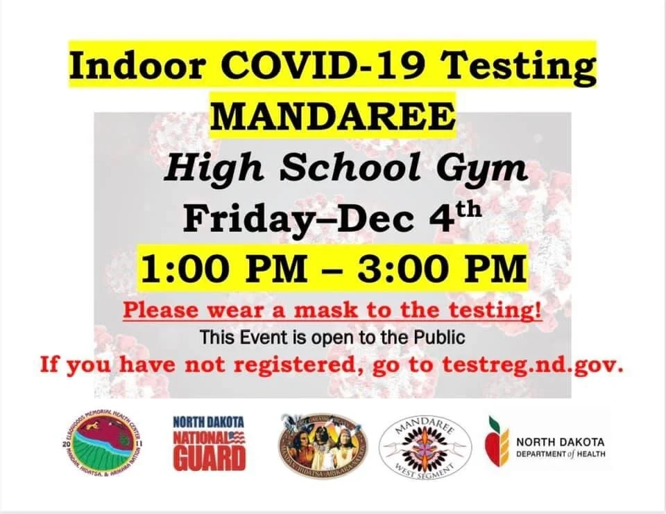 Indoor Covid-19 testing event for MANDAREE Segment