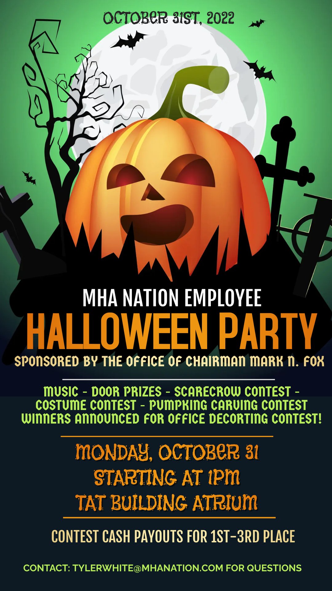 MHA Nation Employee Halloween Party — MHA Nation