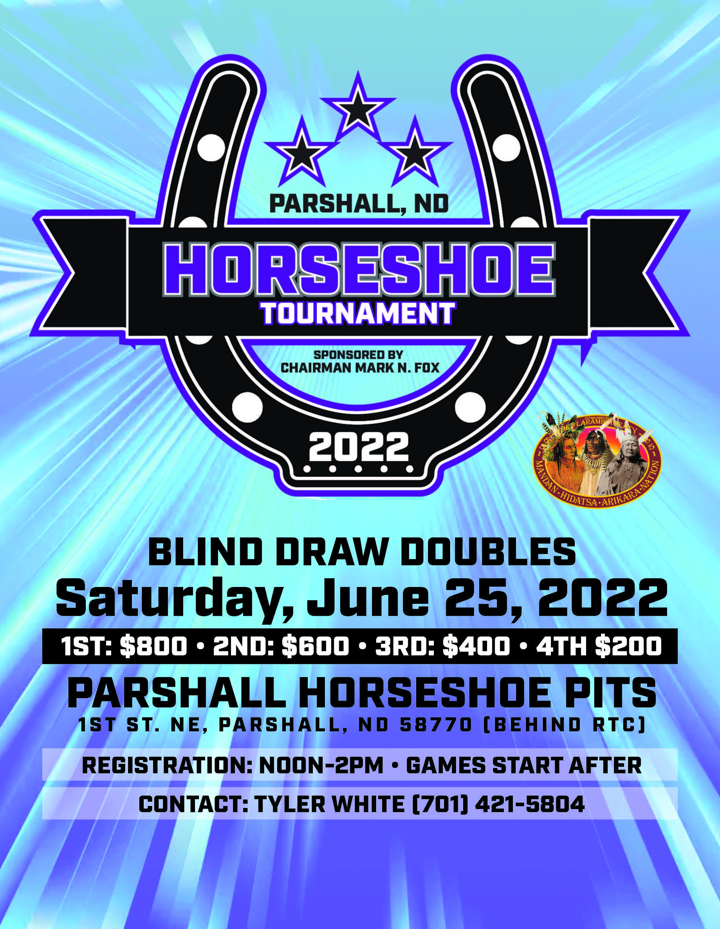 Horseshoe Tournament Parshall, ND — MHA Nation