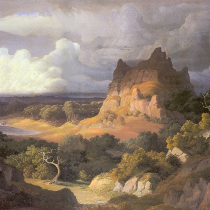 Gottfried Keller, Heroische Landschaft, 1842 Zentralbibliothek Zürich