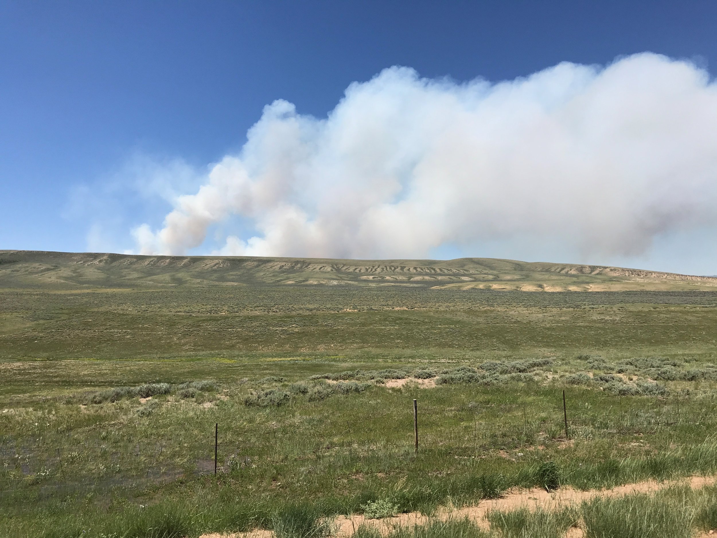 The Fire That Blocked Our Way