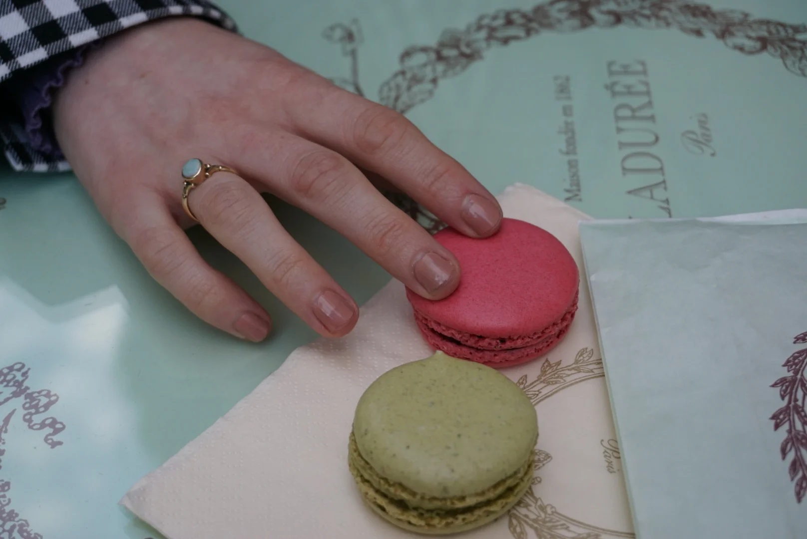Pit-stopping at Ladurée on Rue d’Antibes