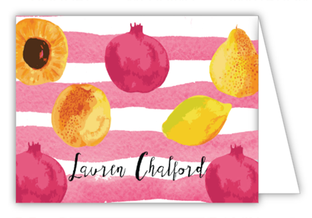 Watercolor Fruit