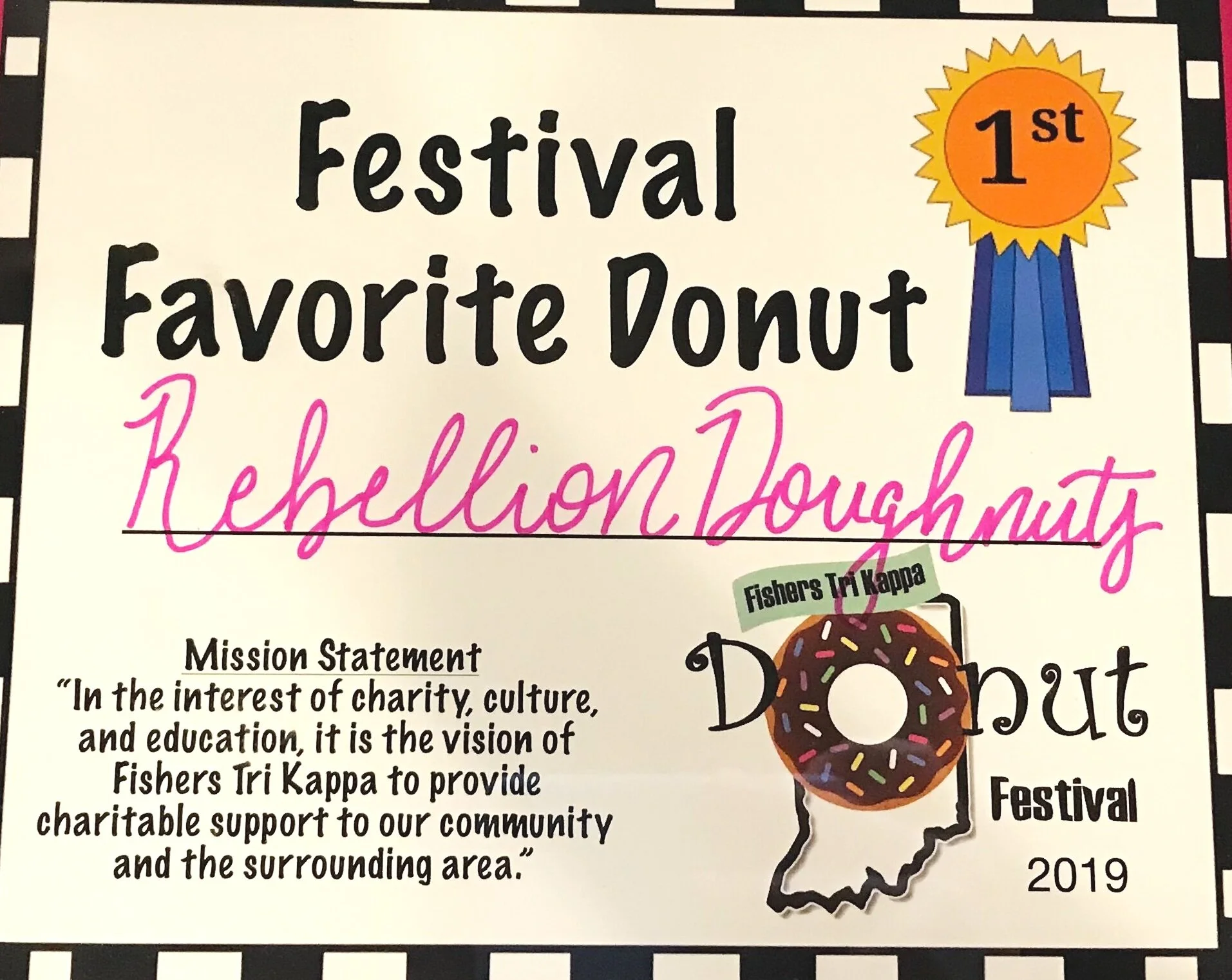 Fishers Tri Kappa Donut Festival 2019