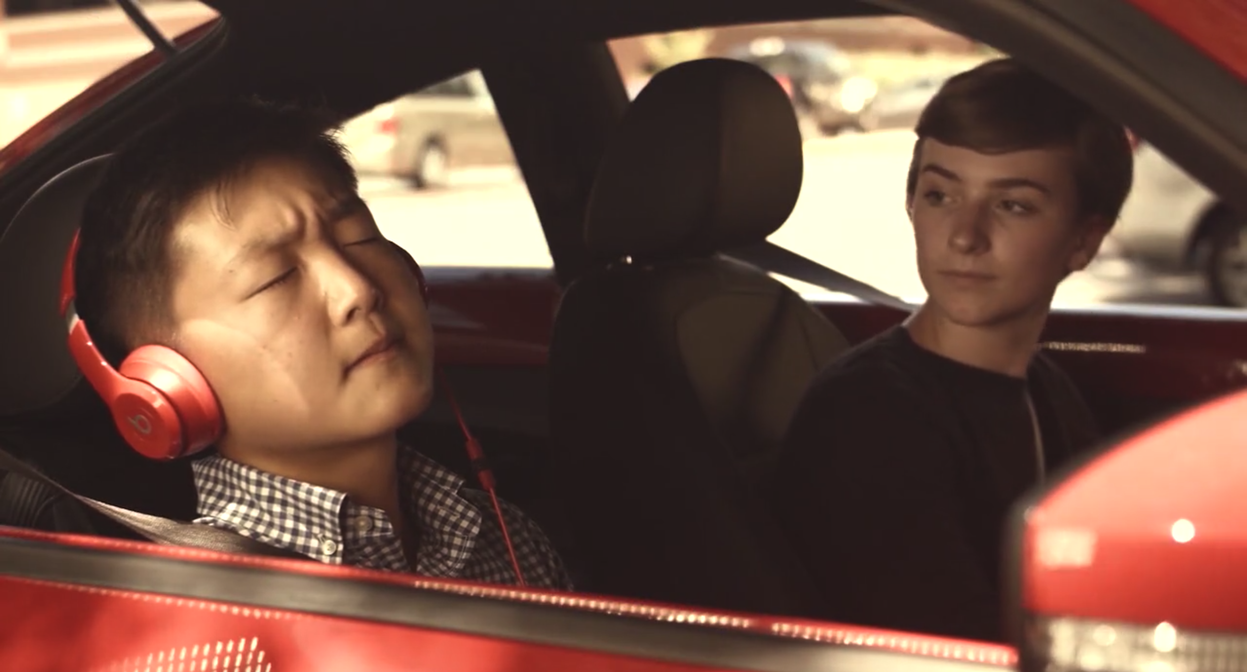 Still from The Audition, official selection for High School Narrative.