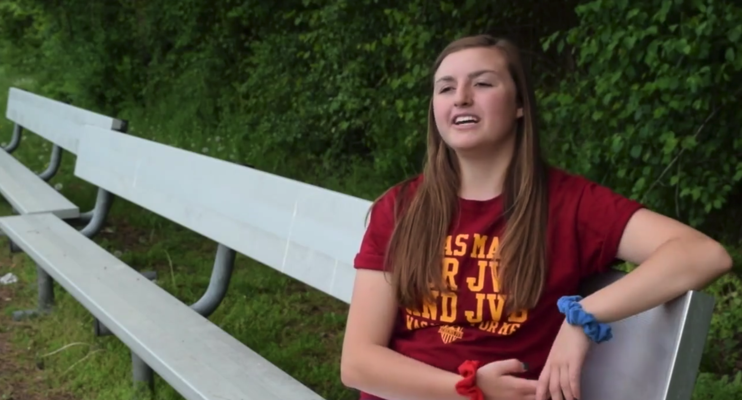 Still from Reinventing JV B, official selection for High School Documentary.
