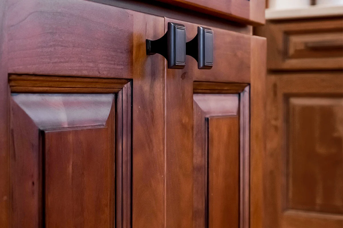 Design Highlight A Feature Rich Kitchen With Luxury Cherry