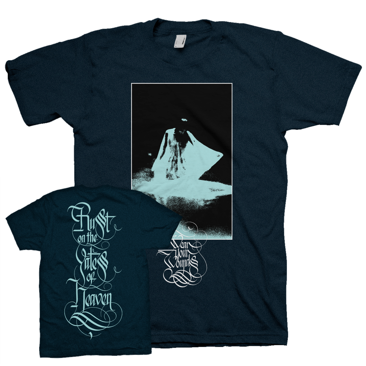 "Apparition Front" Navy T-Shirt