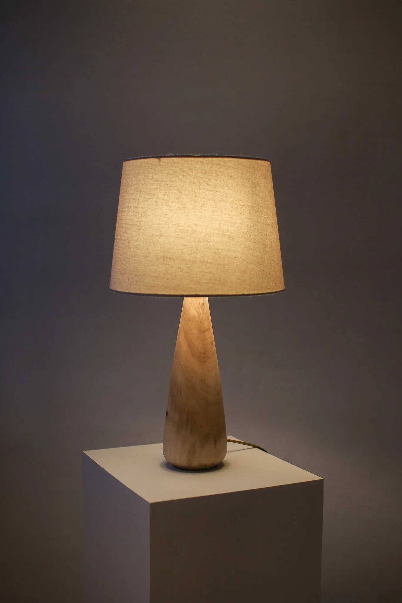 Turned Table Lamp