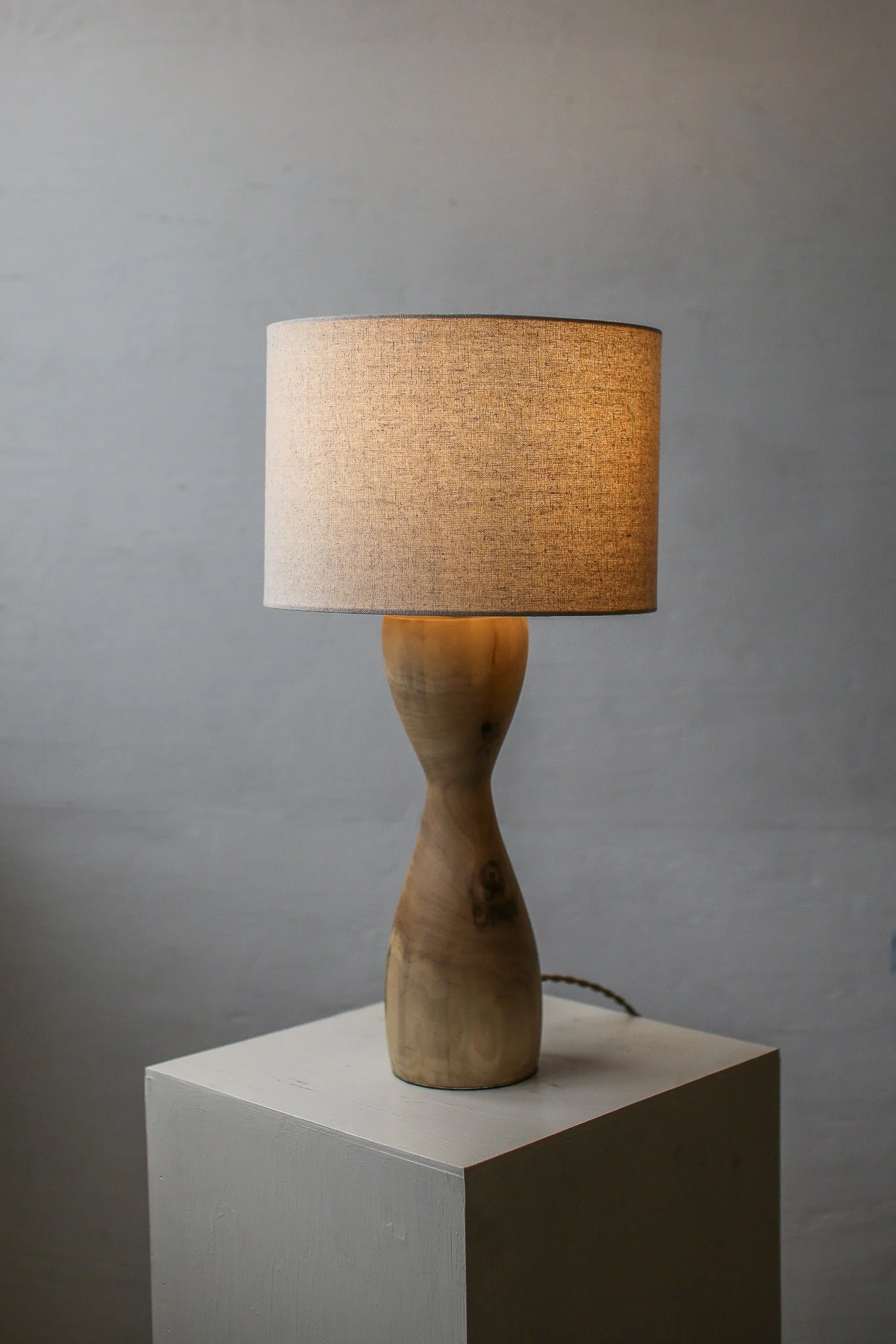 Turned Table Lamp