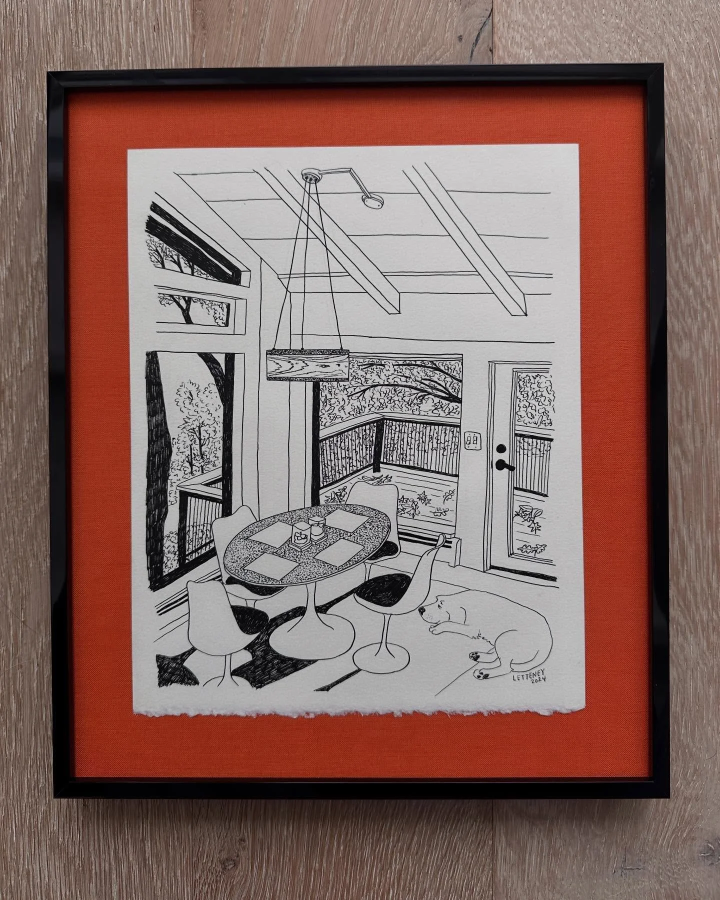 Beyond in love with my new commissioned piece by @smallsuture 🥹🧡