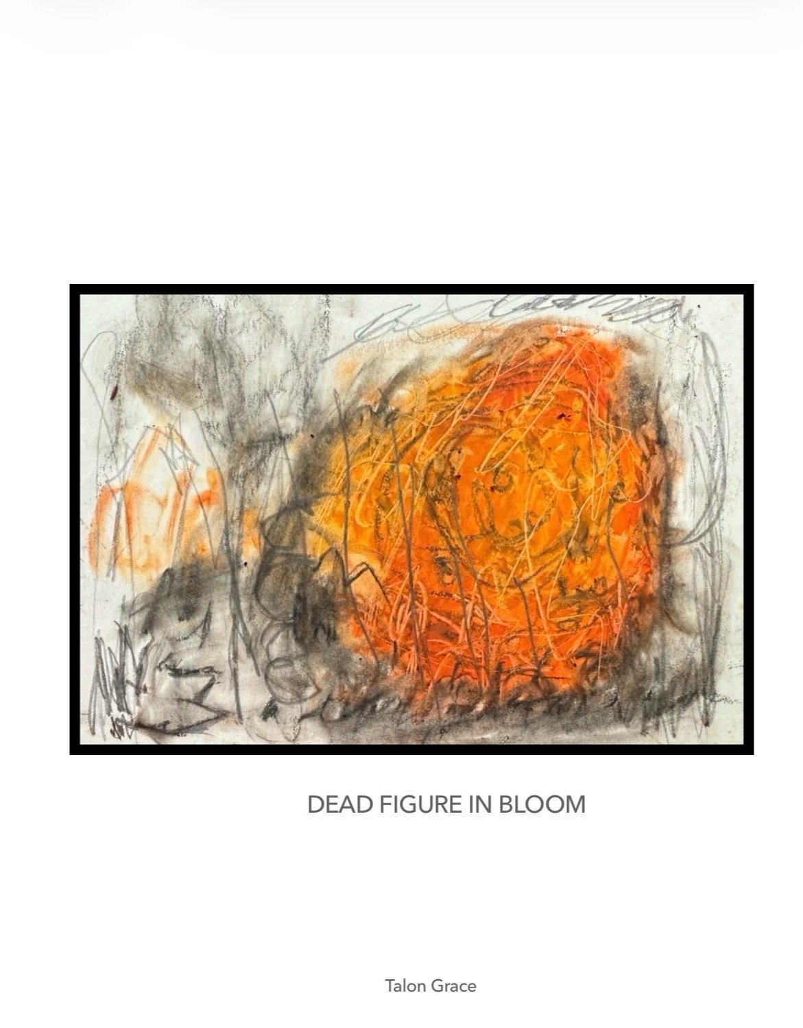 DEAD FIGURE IN BLOOM