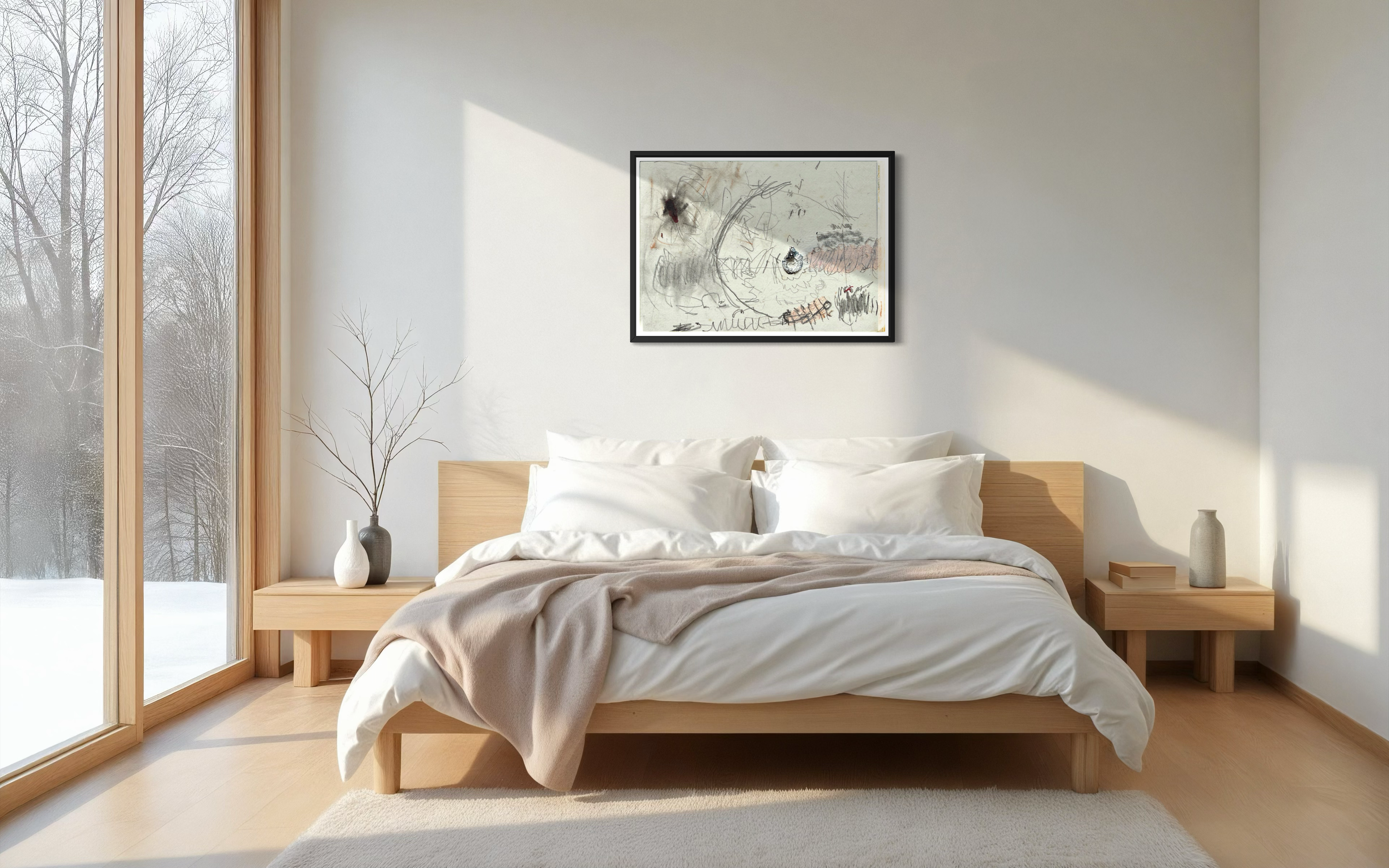 DRAWING IN INTERIOR 
