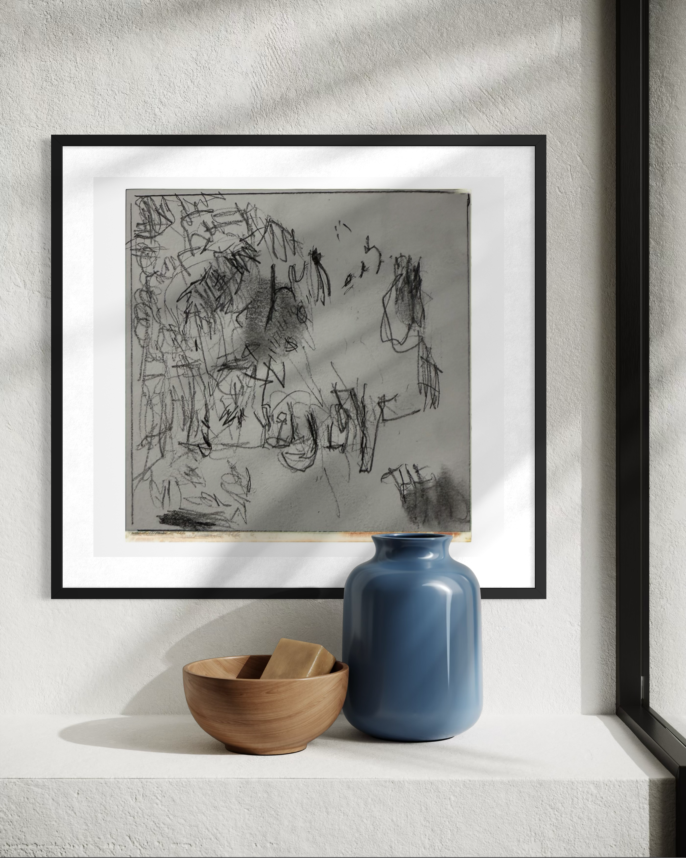 DRAWING IN INTERIOR 