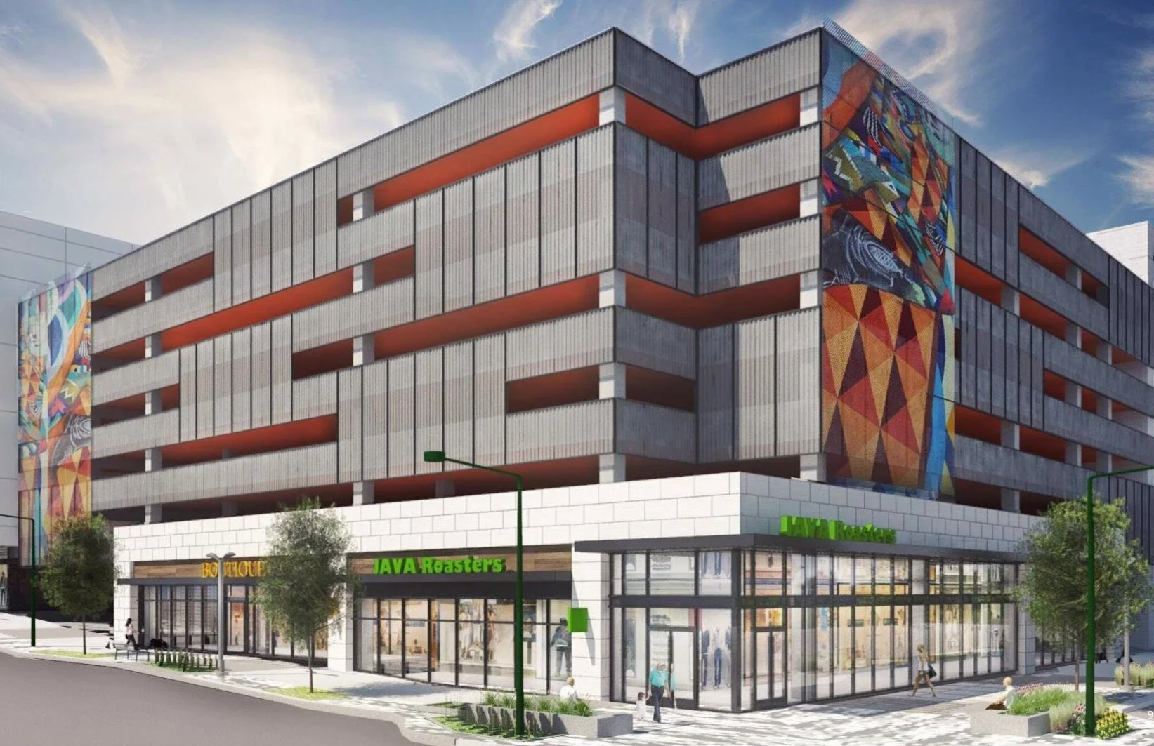 Andrew Huffman, Modulated 32 (1) & Modulated 32 (2) — PUBLIC ART SERVICES