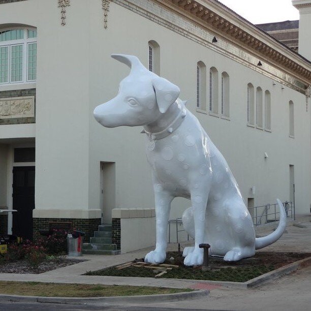 Day to night: 'Art the Dalmatian'. 

The brain child of the Academy Award Winning duo William Joyce and Brandon Oldenburg of Moonbot Studios, 'Art the Dalmatian' was presented as a &ldquo;commemorative housewarming&rdquo; gift to the Shreveport Regio