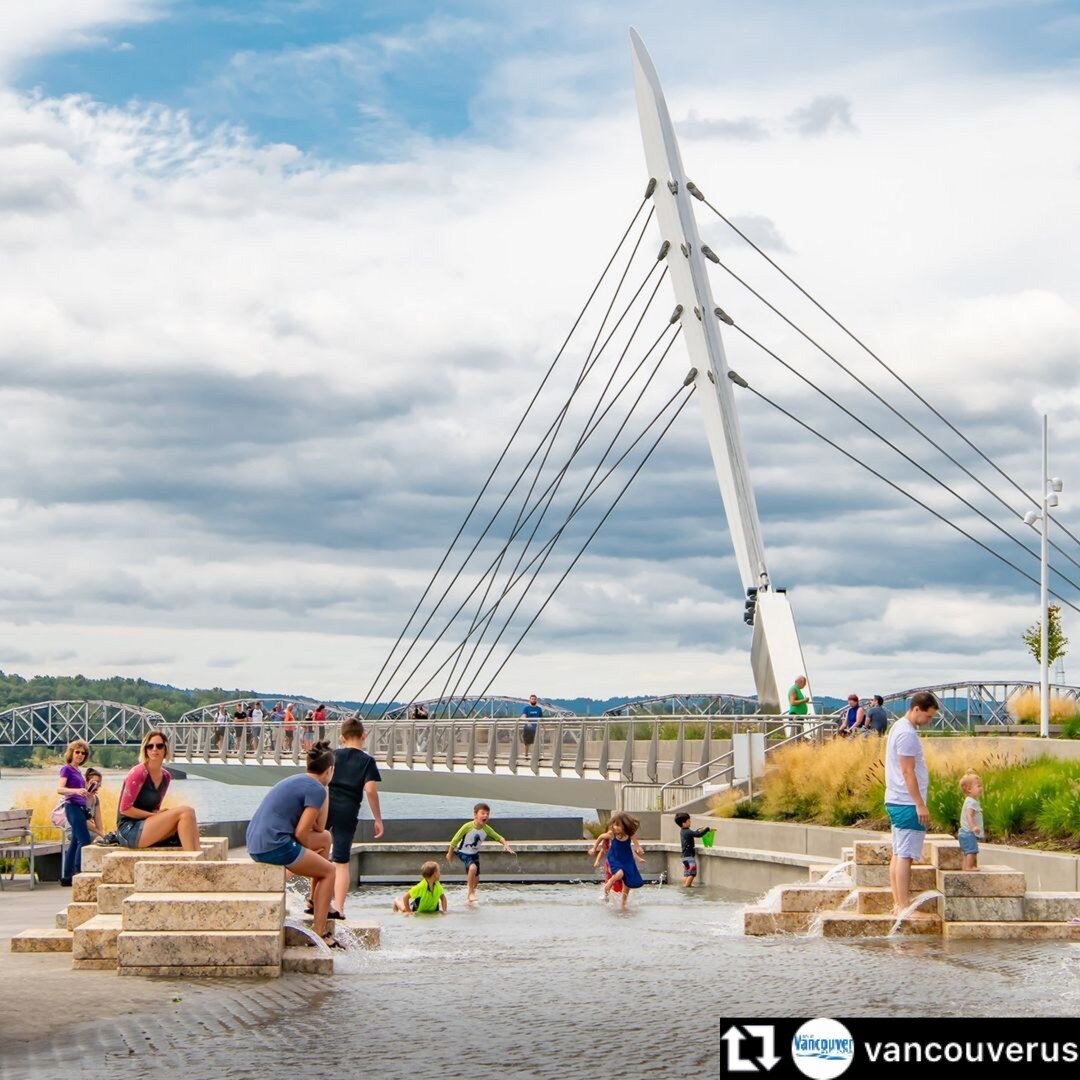 This is the last weekend to enjoy Larry Kirkland's 'Columbia River Watershed' before the water feature is turned off for the fall and winter seasons at 8pm Sunday September 19th. 

We love seeing all of your photos of the community enjoying this uniq