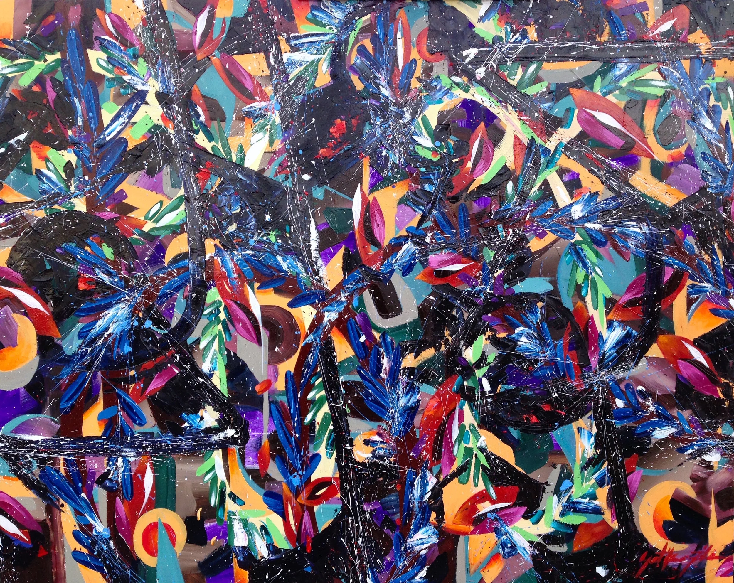 "Pacific NorthWest" 48" x 60" Oil on Panel 2016 